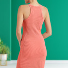 Women's Summer Sleeveless Ribbed Floor-Length Knot Racerback Maxi Dress (2-Pack) product image