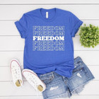 "Freedom" Short Sleeve Graphic T-Shirt product image