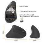 iNova™ 2.4G Wireless Vertical Mouse product image