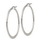 Stainless Steel Polished 43mm Diameter Hoop Earrings product image