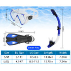 CoolWorld™ Mask, Fin, & Snorkel Set product image