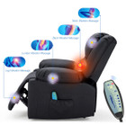 Overstuffed Reclining Chair/Loveseat/Sofa with Massage Function product image