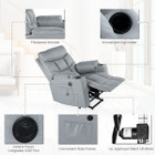 Electric Power Lift Recliner Chair with Heat & Massage Functions product image