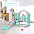 Goplus 4-in-1 Toddler Climber and Swing Set product image