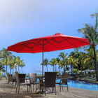 Outdoor 15' X 9' Double-sided Patio Umbrella product image