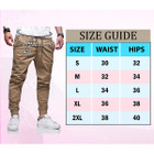 Men's 100% Cotton Solid Casual Joggers (3-Pack) product image