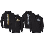 Men's Army Camo Football Zip-up Hoodie product image