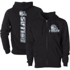 Men's Army Camo Football Zip-up Hoodie product image