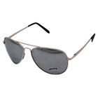'Aviate' Steel and Black Aviator Sunglasses product image