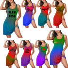 Women's Tie Dye Racerback Sleep Shirt (4-Pack) product image