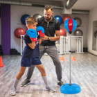 Boxing Punching Bag with Height Adjustable Stand and Boxing Gloves product image