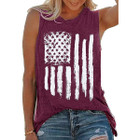 Women's American Flag Loose Fit Tank Top product image