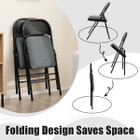 Upholstered Folding Chairs (Set of 2) product image