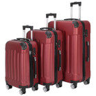 3-Piece Traveling Storage Suitcase Set with TSA Lock product image