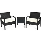 3-Piece Rattan Furniture Conversation Set product image