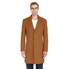 Men's Double- or Single-Breasted Peacoat Wool Blend Dress Jacket product image