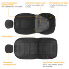 9-Piece Universal Car Seat Cover Set product image