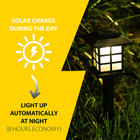 Zone Tech® Outdoor Bright Solar-powered Light (12-Pack) product image