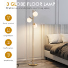 3-Globe Modern Floor Lamp product image