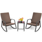 3-Piece Patio Rattan Rocking Furniture Set product image