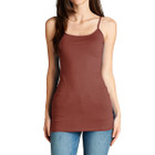 Women's Solid Spaghetti Strap Ultra-Soft Cami Tank Top (6-Pack) product image