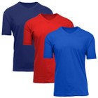 Men's Short Sleeve V-Neck Classic T-Shirt (3-Pack) product image