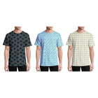 Men's Crew Neck Print Short Sleeve Shirt (3-Pack) product image