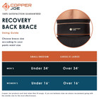 Copper Joe® Copper-Infused Lower Back Support Brace product image