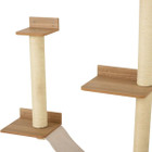 Wall-Mounted Multi-Level Cat Tree Activity Tower by PawHut™ product image