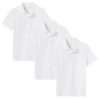Boys' Short Sleeve School Uniform Pique Polo Shirt (3-Pack)    product image