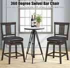 24" Counter Height Swivel Bar Stool product image