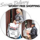Waterproof Package Delivery Pouch with Shoulder Pad or Over-the-Door Design product image