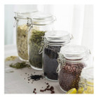 17- or 34-Ounce Glass Jars with Airtight Leak-Proof Lids product image