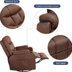 Fabric Massage Recliner Chair with Remote Control product image