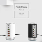 Compact 6-Port Fast Charge Tower product image