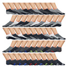Men's Assorted Moisture-Wicking Low-Cut Socks (30-Pairs) product image