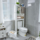 4-Tier Space-Saving Toilet Storage Cabinet with Open Shelves product image