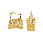18K Gold-Filled Classy Hoop Earrings product image