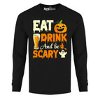 Men's Creepy Halloween Long Sleeve Shirt product image