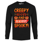 Men's Creepy Halloween Long Sleeve Shirt product image