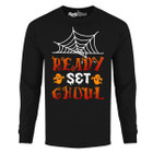 Men's Creepy Halloween Long Sleeve Shirt product image