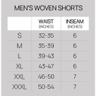 Men’s Active Woven Shorts with Zipper Pocket (6-Pack) product image