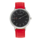 Simplify™ 6500 Men's Leather Band Watch product image