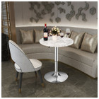 360-Degree Swivel Round Pub Table with Height Adjustable product image