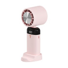 2-in-1 Portable Handheld & Hand-Free Fan with Qi Phone Charger product image