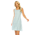 Women's Printed Floral Sleeveless Skater Dress product image