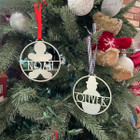 Personalized Waiting for Santa Ornament (3-Pack) product image