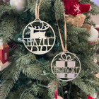 Personalized Waiting for Santa Ornament (3-Pack) product image