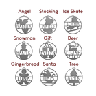 Personalized Waiting for Santa Ornament (3-Pack) product image