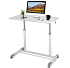 Sit-Stand Rolling Adjustable Height Computer Desk  product image